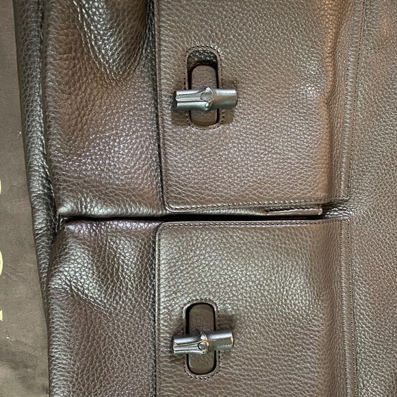 Authentic Gucci Messenger Bag with Bamboo details - Picture 9 of 12